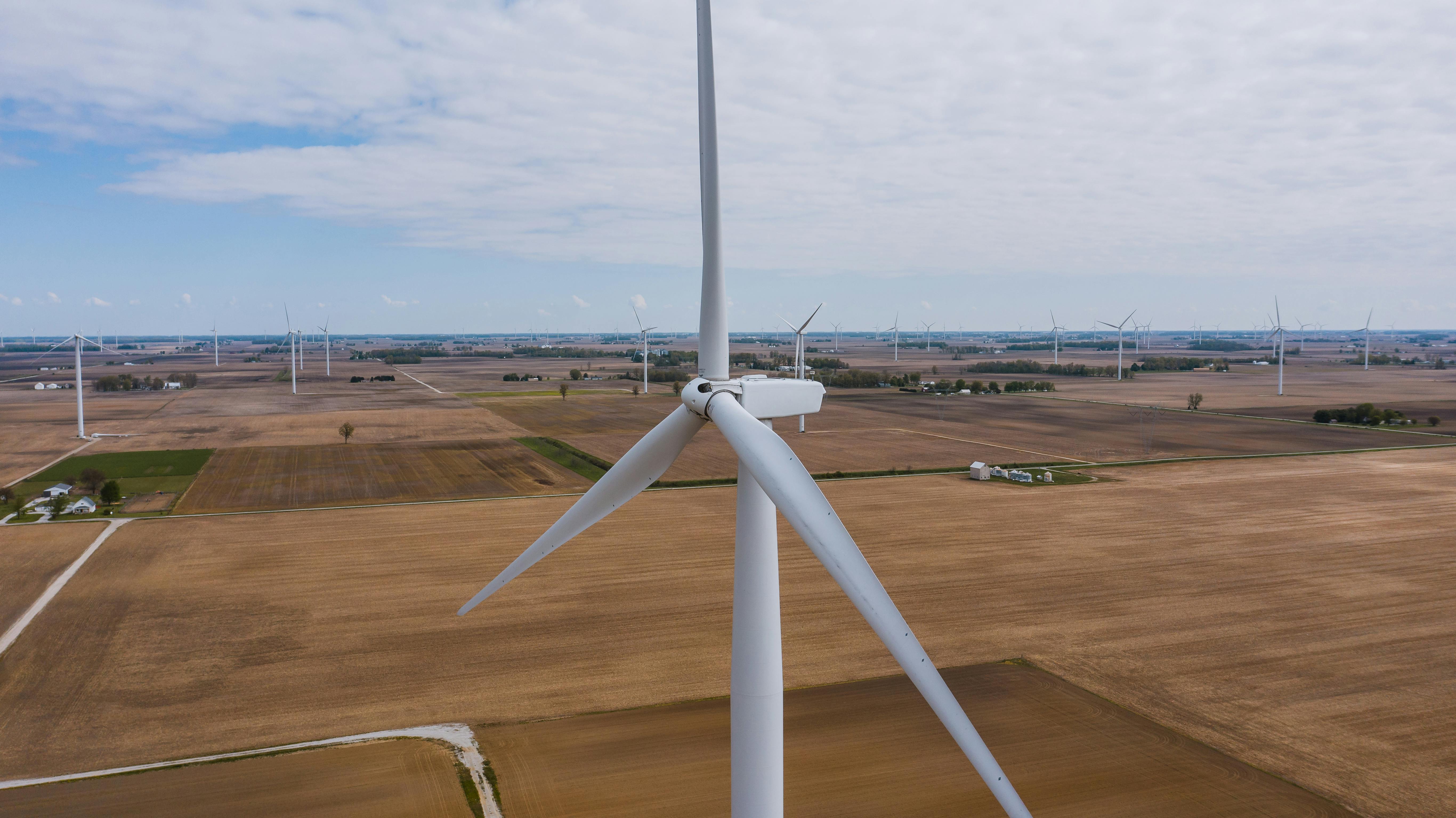 wind turbines