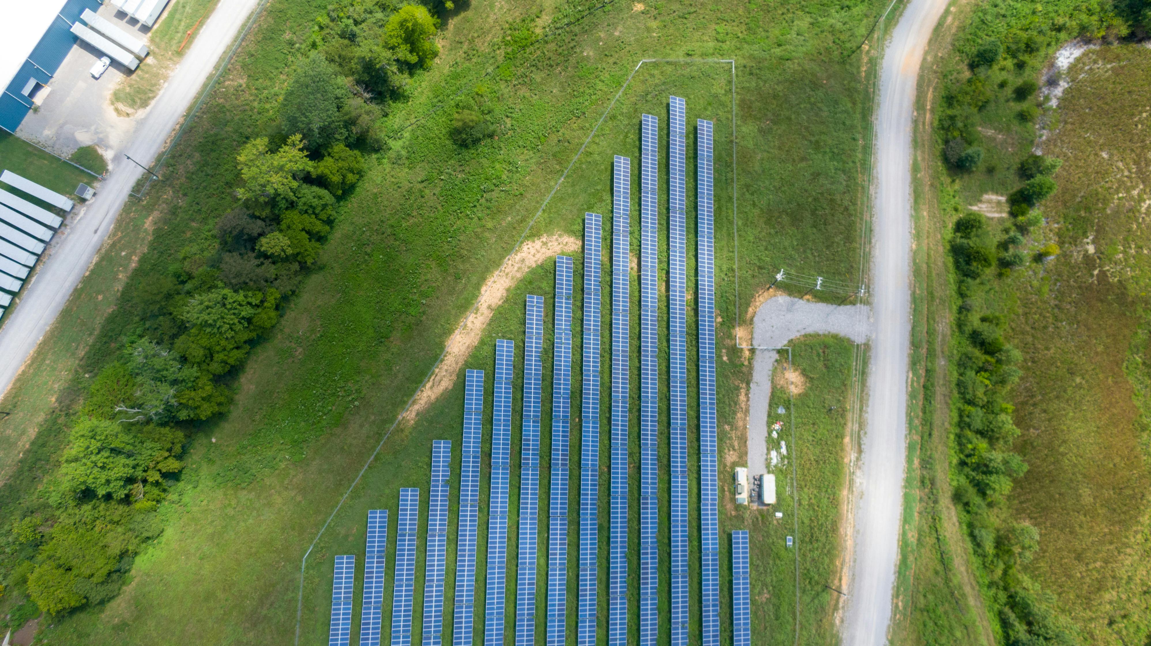 renewable solar farm