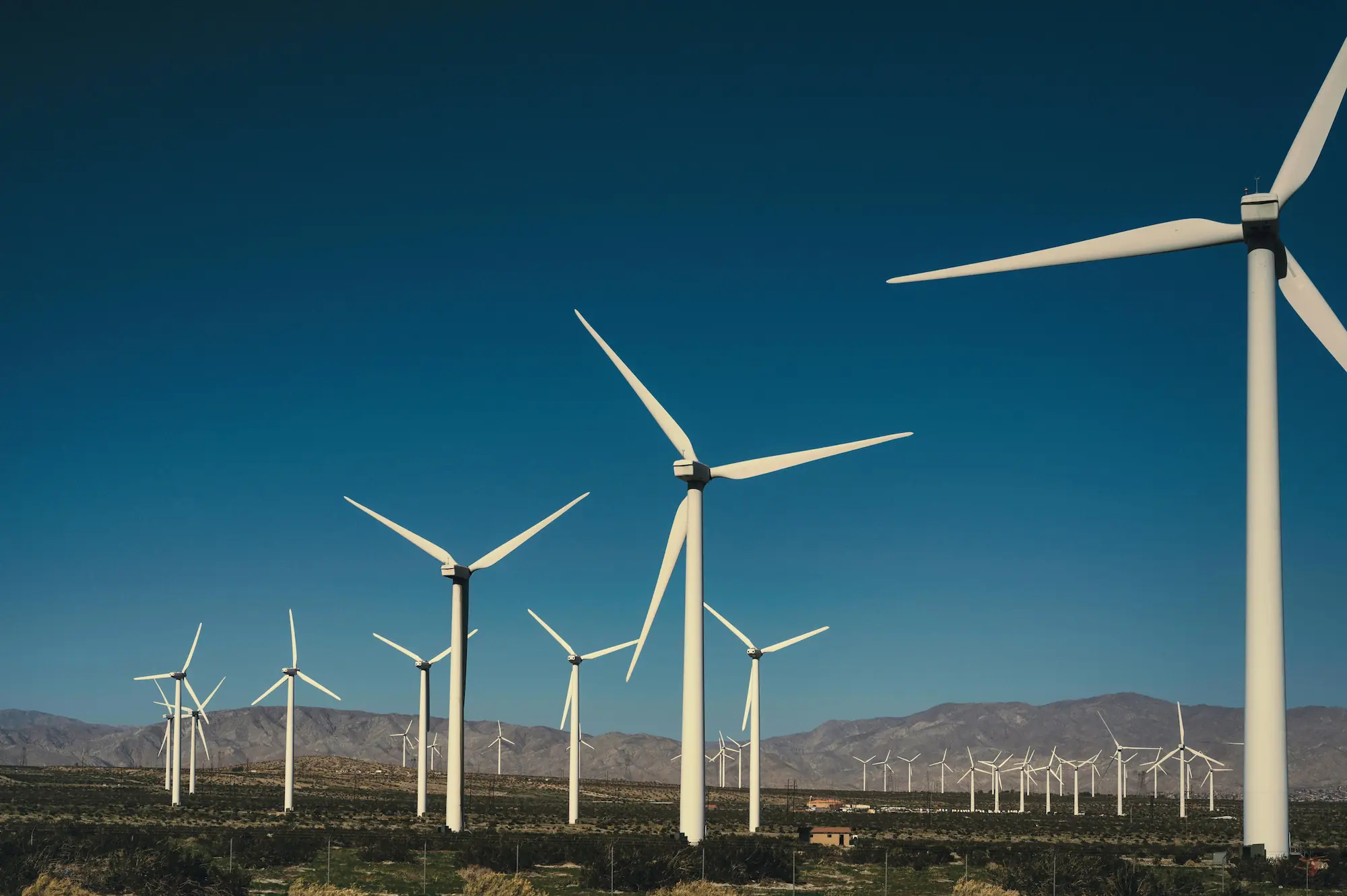 wind turbines